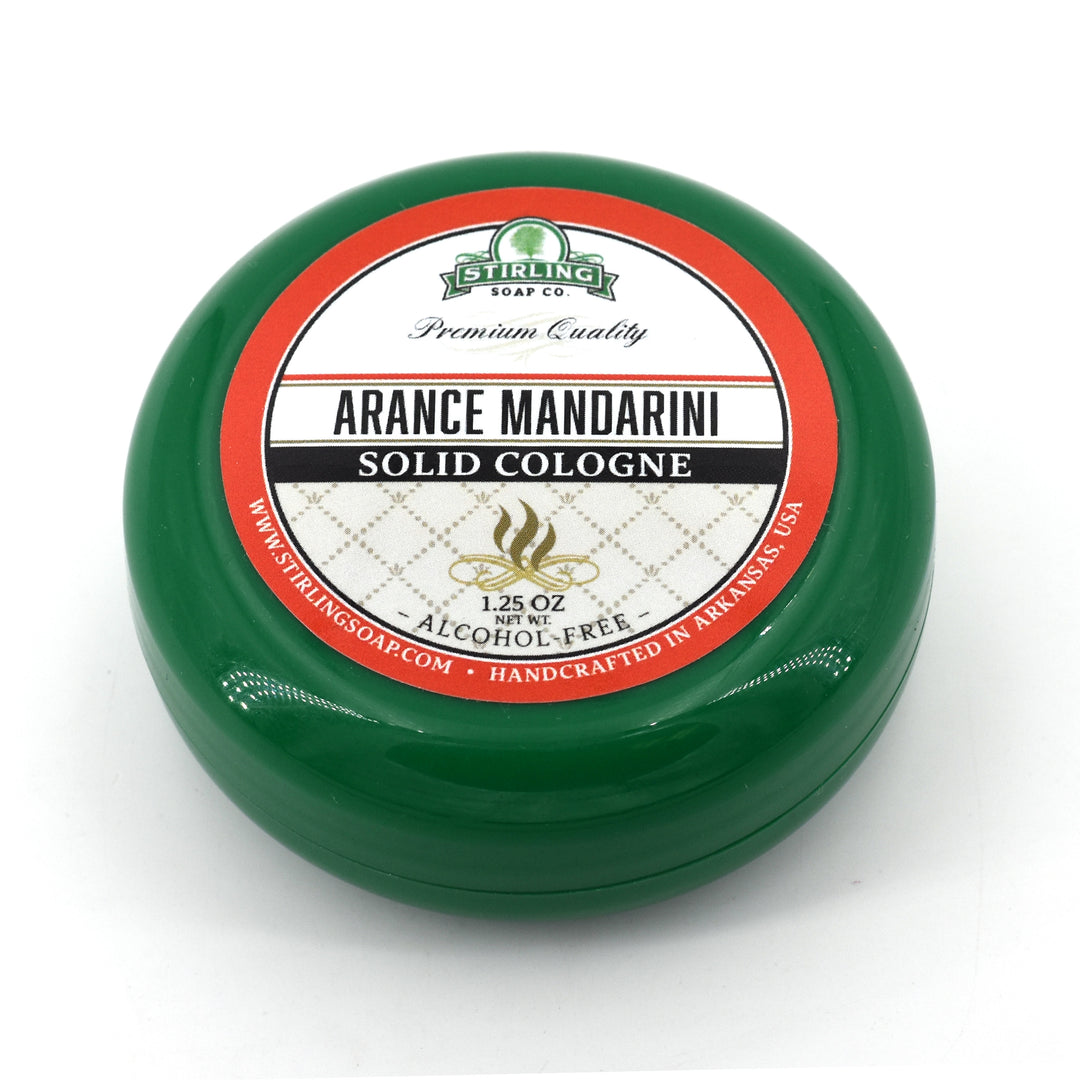 Arance Mandarini - Solid Cologne Jar