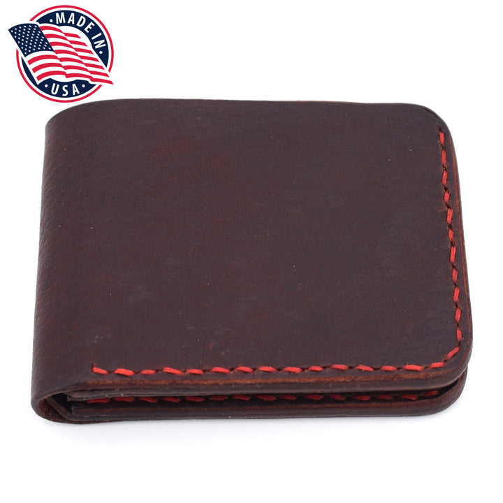 Bi-Fold Wallet (Red Threading)