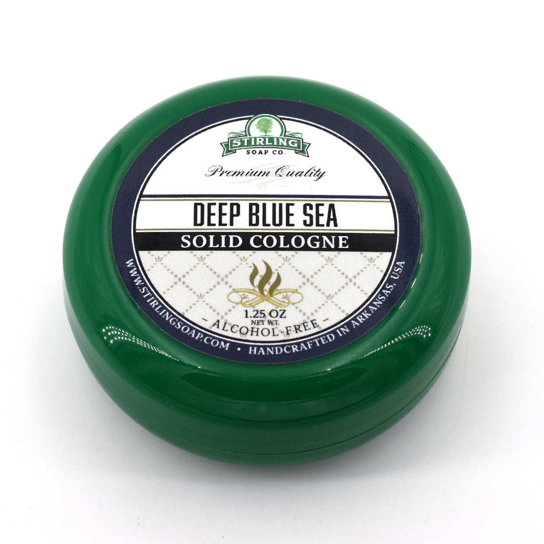 Deep Blue Sea - Solid Cologne Jar