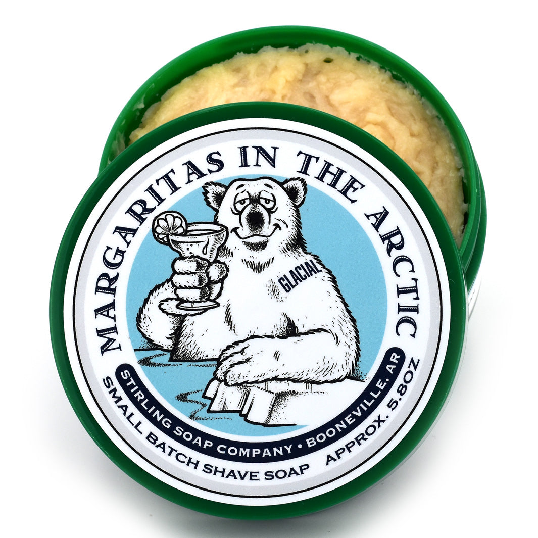 Glacial Margaritas in the Arctic - Shave Soap Jar