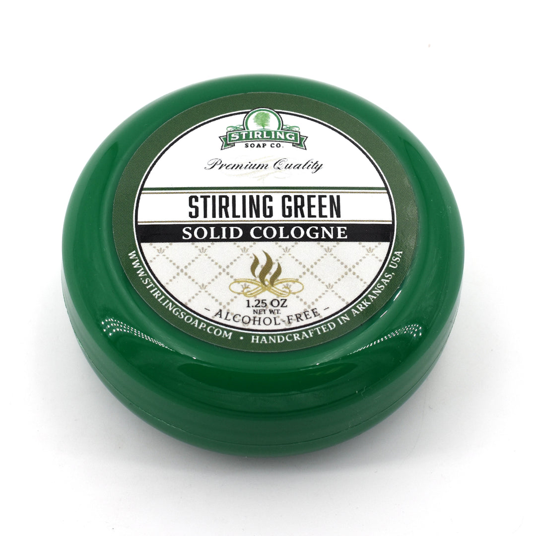 Stirling Green - Solid Cologne Jar