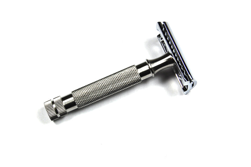 Stainless Steel Handle DE Razor (DE3P1S)